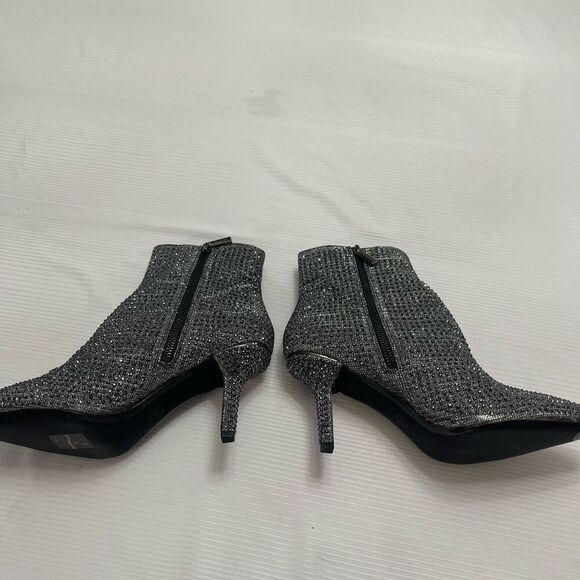 Michael Kors Katerina Crystal Embellished Ankle Ankle Boots Size 9.5 9 1/2 - Picture 7 of 10